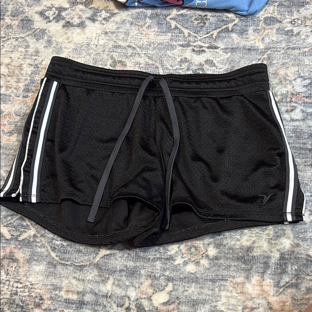 Old Navy Black Athletic Shorts with Elastic Waistband